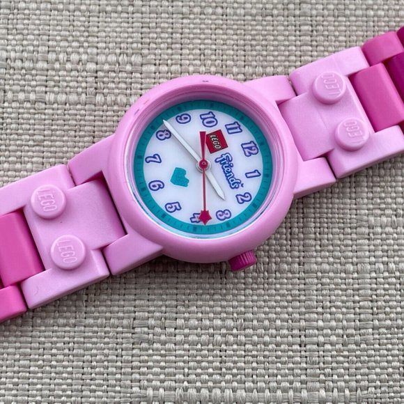 Lego Other - Lego Friend Kids Wristwatch Pink/Blue Quartz Analog Watch